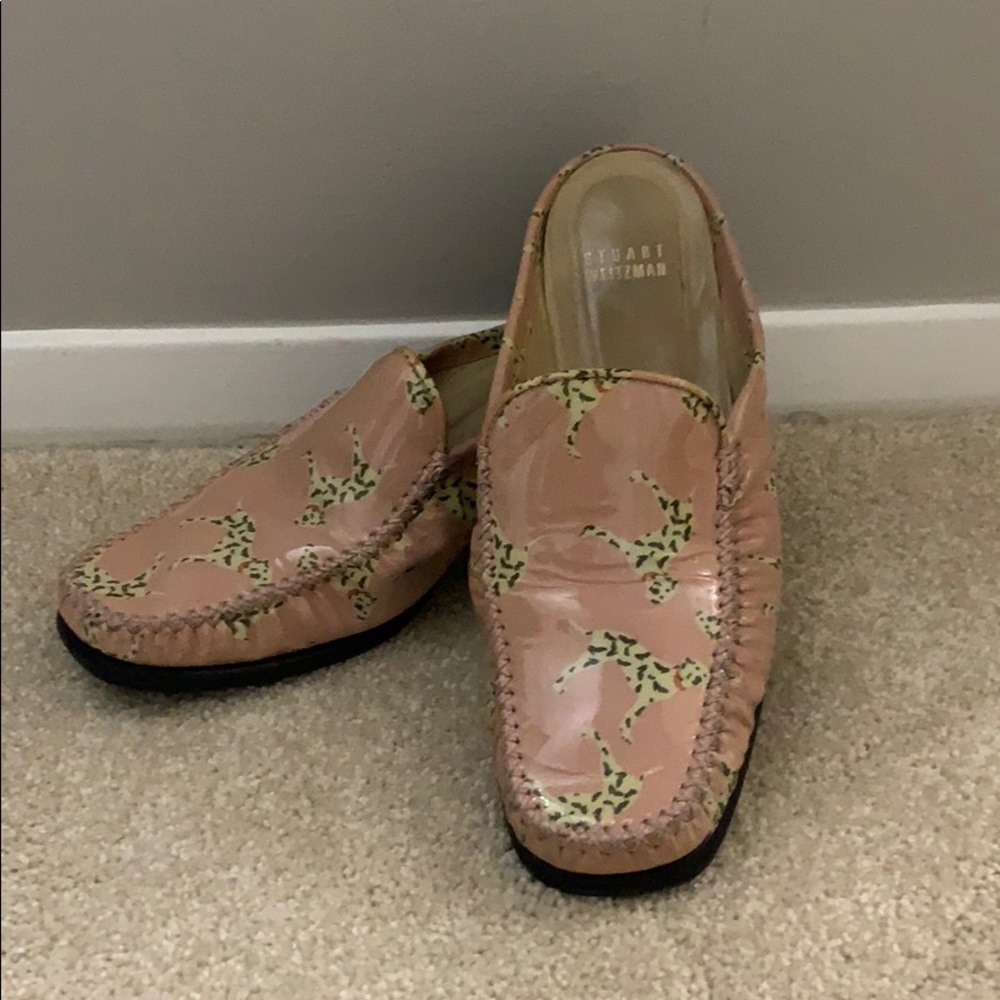 Stuart Weitzman Dalmatian Mules